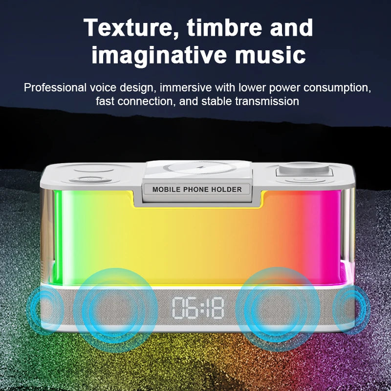 Multi Functional Alarm clock Charger
