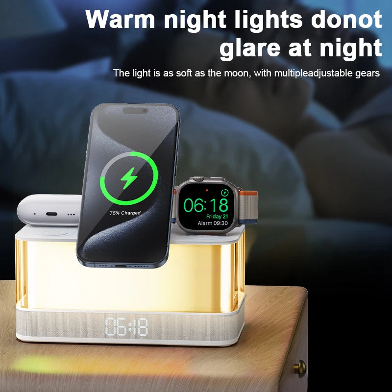 Multi Functional Alarm clock Charger