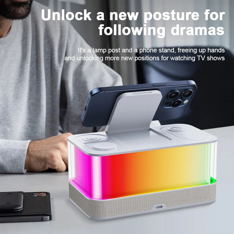 Multi Functional Alarm clock Charger