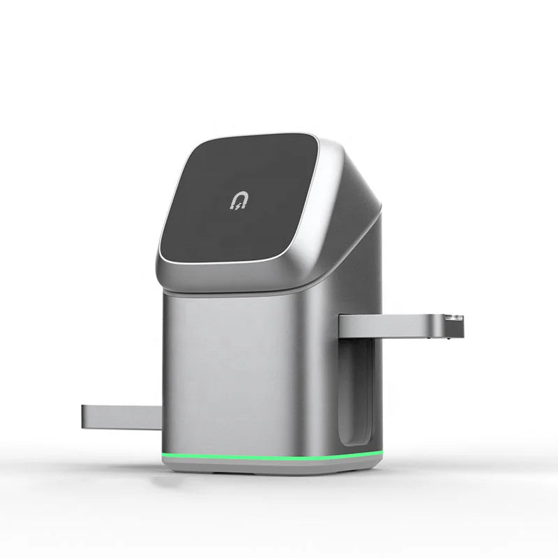 New Magnetic 3 in 1 15W Fast Charger Stand for iPhone 16 15 14 13 S24 Ultra/S25 Wireless Charger