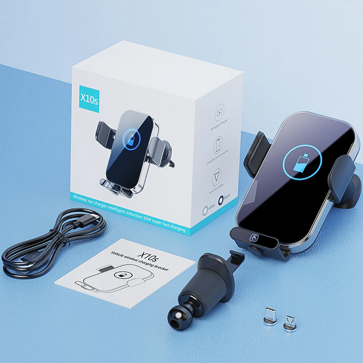 Wireless Car Charger Air Vent