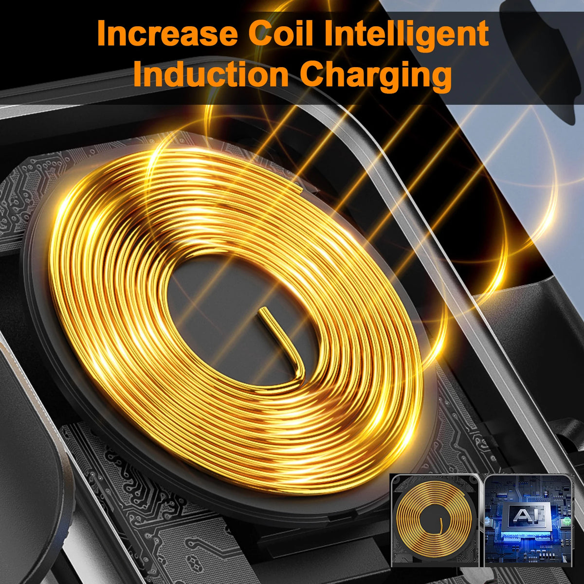 Wireless Car Charger Air Vent