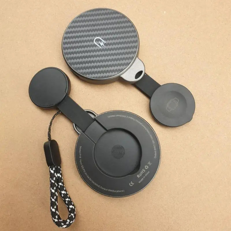 Wireless Chargers Phone Charging Station: 3 in 1 Chargers Stand Multiple Devices for Cellphone Smartwatch Earphone H8WD