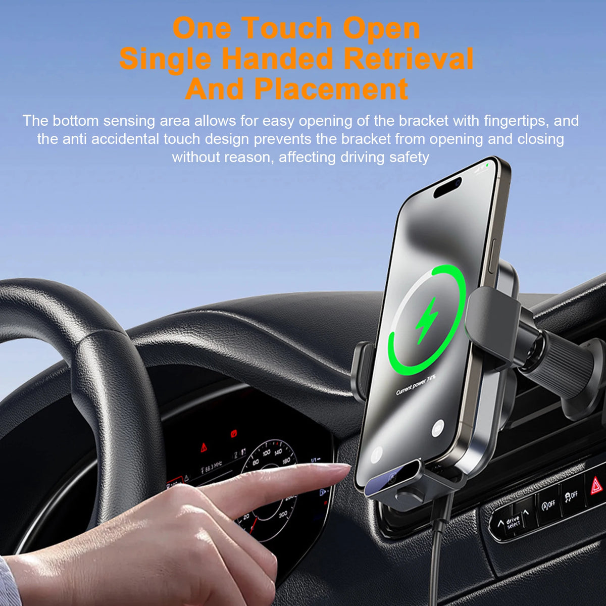 Wireless Car Charger Air Vent