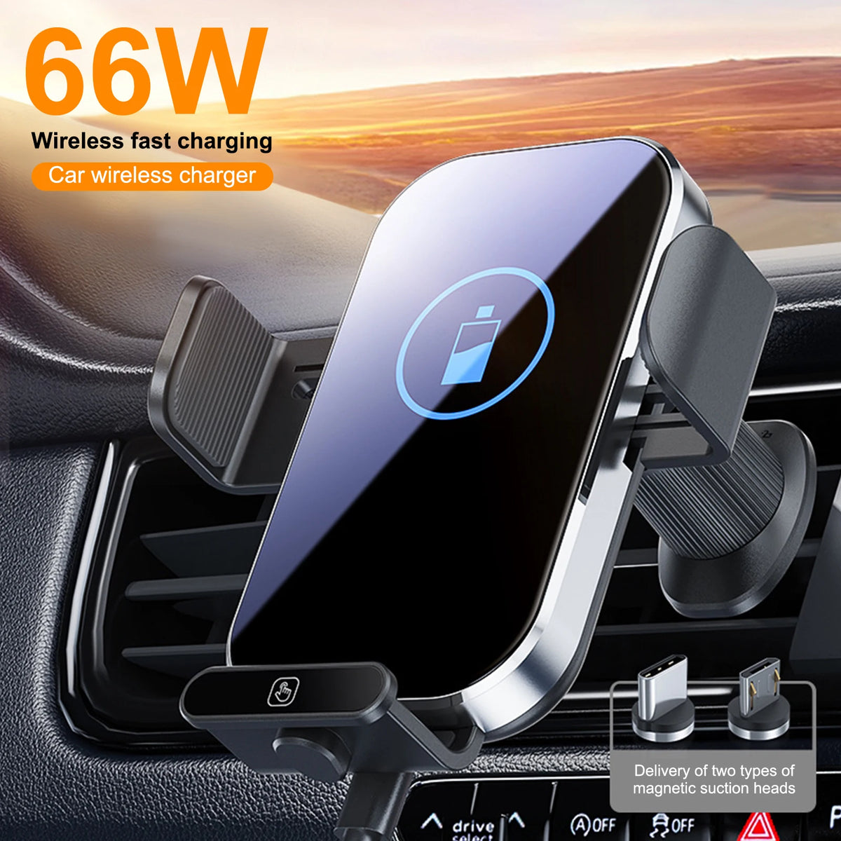 Wireless Car Charger Air Vent