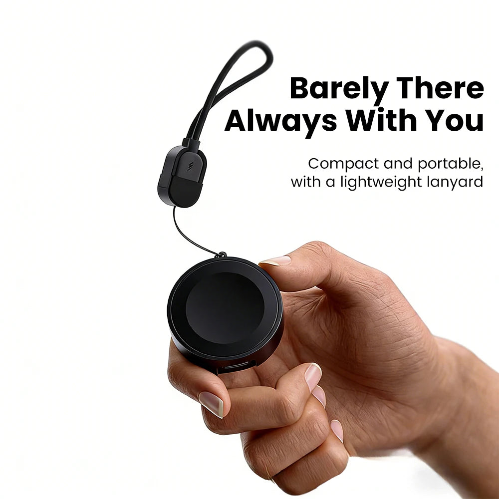 Portable Wireless Charger 2.5W USB Type C Magnetic Fast Charger For 1-12Serirs SE1/2/3 ULTRA1/2/3 SamsungS4/S5/S6/S7/S8/S9 Watch